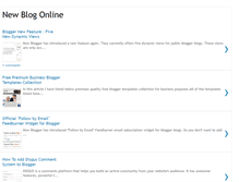 Tablet Screenshot of newblogonline.blogspot.com