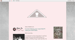 Desktop Screenshot of crazyscraplady-angelpie.blogspot.com