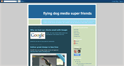 Desktop Screenshot of flyingdogmedia.blogspot.com