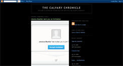 Desktop Screenshot of calvarychurchminneapolis.blogspot.com