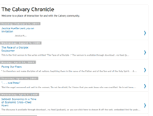 Tablet Screenshot of calvarychurchminneapolis.blogspot.com