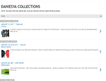 Tablet Screenshot of daniesyacollections3.blogspot.com