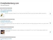 Tablet Screenshot of cindygoldenberg.blogspot.com