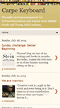 Mobile Screenshot of carpekeyboard.blogspot.com