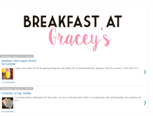 Tablet Screenshot of breakfastatgraceys.blogspot.com