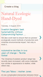 Mobile Screenshot of naturalecologichand-dyed.blogspot.com