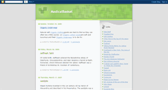 Desktop Screenshot of medicalbasket.blogspot.com