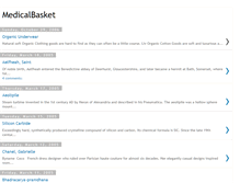 Tablet Screenshot of medicalbasket.blogspot.com