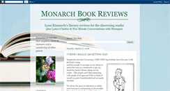 Desktop Screenshot of monarchbookreviews.blogspot.com