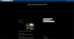Desktop Screenshot of freedownloadallmp3.blogspot.com
