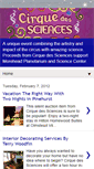 Mobile Screenshot of cirque-des-science.blogspot.com