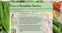 Desktop Screenshot of joaomartinsbiosaude.blogspot.com