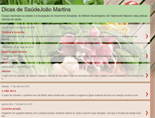 Tablet Screenshot of joaomartinsbiosaude.blogspot.com