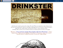 Tablet Screenshot of drinkster.blogspot.com