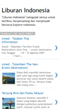 Mobile Screenshot of liburanindonesia.blogspot.com