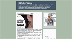 Desktop Screenshot of best-mesothelioma.blogspot.com