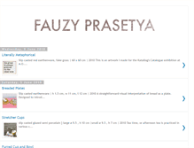 Tablet Screenshot of fauzyprasetya.blogspot.com