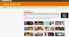 Desktop Screenshot of jakesbootycalls.blogspot.com