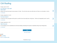 Tablet Screenshot of ciaroofing.blogspot.com