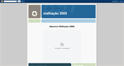 Desktop Screenshot of malhacao2005.blogspot.com