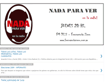 Tablet Screenshot of nadaparaverenlaradio.blogspot.com