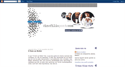 Desktop Screenshot of cinefiliapontocom.blogspot.com
