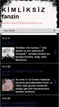Mobile Screenshot of kimliksizfanzinnet.blogspot.com