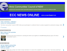 Tablet Screenshot of eccnsw.blogspot.com