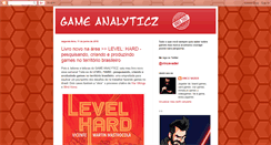 Desktop Screenshot of gameanalyticz.blogspot.com