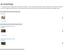 Tablet Screenshot of elamorbujo.blogspot.com
