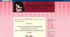 Desktop Screenshot of geo-lens-online.blogspot.com