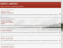 Tablet Screenshot of mariojimenezdiaz.blogspot.com