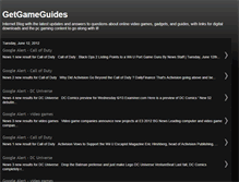 Tablet Screenshot of getgameguides.blogspot.com