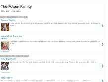 Tablet Screenshot of polsonfamily.blogspot.com