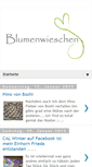 Mobile Screenshot of blumenwieschen.blogspot.com