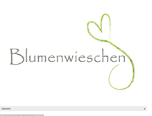 Tablet Screenshot of blumenwieschen.blogspot.com
