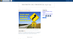 Desktop Screenshot of decretourgencia037-94.blogspot.com