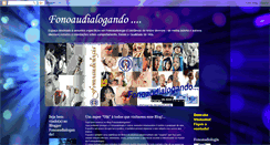 Desktop Screenshot of fonoaudialogando.blogspot.com
