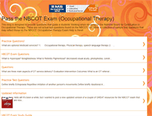 Tablet Screenshot of nbcotexam.blogspot.com