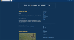 Desktop Screenshot of gr8gang.blogspot.com