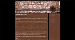 Desktop Screenshot of fostercareadoption.blogspot.com