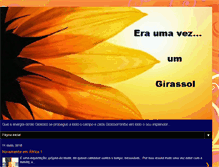 Tablet Screenshot of eraumavezumgirassol.blogspot.com