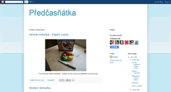 Desktop Screenshot of predcasnatka.blogspot.com