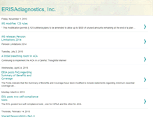 Tablet Screenshot of erisadiagnostics.blogspot.com