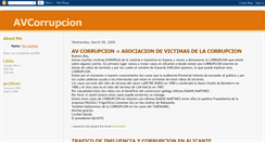 Desktop Screenshot of corrupcion-zaplanista.blogspot.com