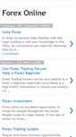 Mobile Screenshot of forexonlinetraiding.blogspot.com