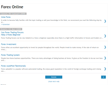 Tablet Screenshot of forexonlinetraiding.blogspot.com