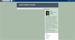 Desktop Screenshot of hardinsaccents.blogspot.com
