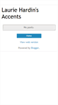 Mobile Screenshot of hardinsaccents.blogspot.com