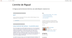 Desktop Screenshot of lermitederigaud.blogspot.com